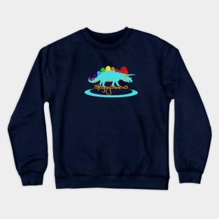 Stegaysaurus Santa Crewneck Sweatshirt
